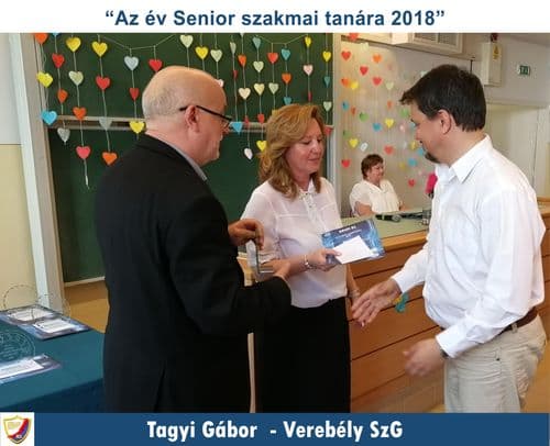 Oktatónkat köszöntjük Oklevéllel